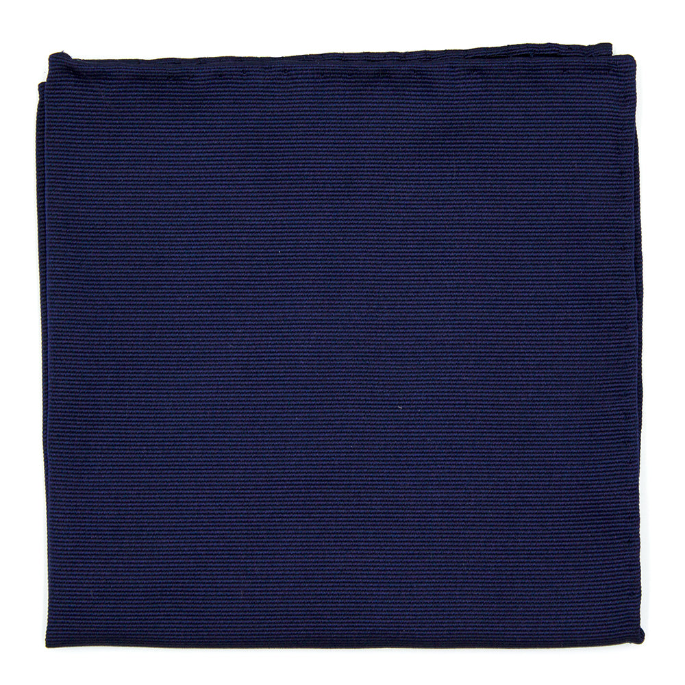 Pochette blu tinta unita