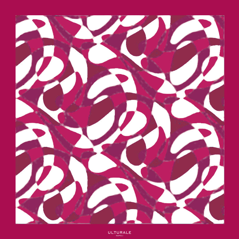 Foulard Astratto Magenta