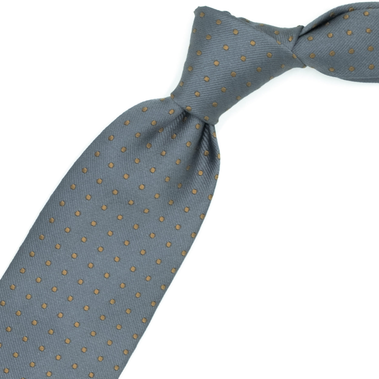 Cravatta Cerimonia in Seta Jacquard Azzurra - Pois Cravatta Cerimonia in Seta Jacquard Azzurra - Pois