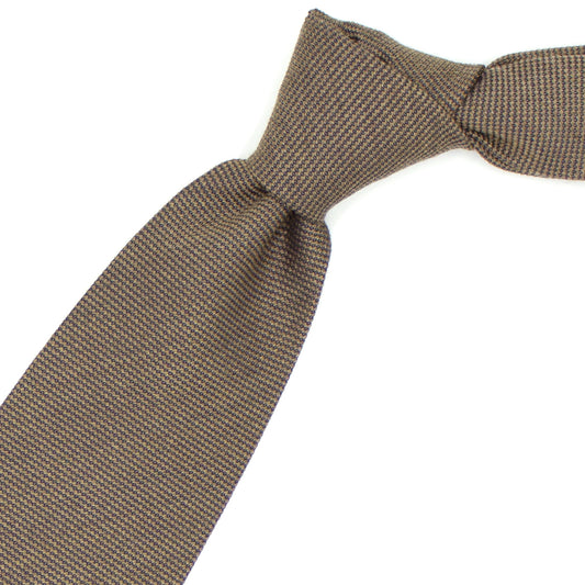 Light brown textured tie